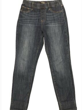 Judy Blue 9/29 Slim Fit high rise Ladies Dark Wash Scrunch Tummy Denim Jeans